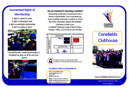 Guaranteed Rights of  Are you interested in becoming a member? Membership