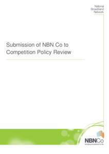 NBN - Competition Policy Review Issues Paper
