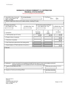 Financial Status Report Revised.xls