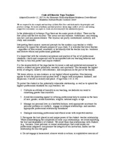 Microsoft Word - HFS Code of Ethics, 2pg summary.2013.docx