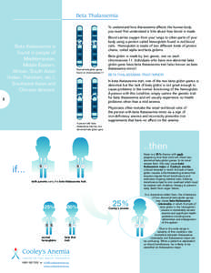 Health / Thalassemia / Beta-thalassemia / Hemoglobin E / Hemoglobin / Anemia / Alpha-thalassemia / Sickle cell trait / Sickle-cell disease / Hematology / Hemoglobins / Medicine