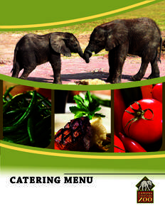 CATERING MENU  Welcome to Tampa’s Lowry Park Zoo! From a board meeting of 10 to a gala of 1,500, Tampa’s Lowry Park Zoo has it all! Our dedicated and experienced sales and event team will help you in every step of t