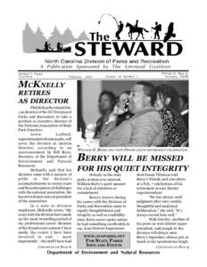 A Publication Sponsored by The Umstead Coalition Michael F. Easley Governor February