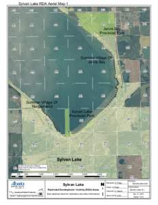 Restricted Development Activity Sylvan Lake RDA Aerial Map 1