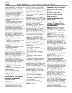 [removed]Federal Register / Vol. 77, No[removed]Thursday, May 17, [removed]Notices charge off method of accounting for bad debts. The information required by