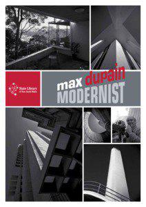 Gallery guide - Max Dupain - Modernist