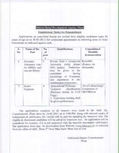 M Emplovment Notice for Empanelment