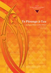 E34  Te Pürongo ä-Tau a Te Taura Whiri i te Reo Mäori mö te Tau i Eke i te 30 Pipiri 2012