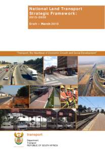 National Land Transport Strategic Framework: Draft – March 2015