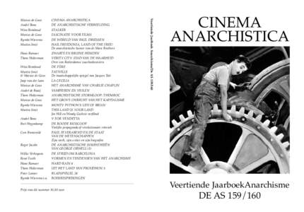 CINEMA ANARCHISTICA DE ANARCHISTISCHE VERBEELDING STALKER FASCINATIE VOOR FILMS DE WERELD VAN PAUL DRIESSEN HAIL FREEDONIA, LAND OF THE FREE!