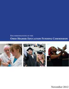 Recommendations of the  Ohio Higher Education Funding Commission November 2012