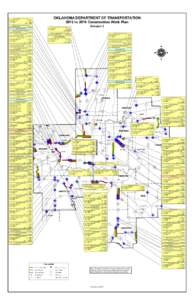 OKLAHOMA DEPARTMENT OF TRANSPORTATION 2012 to 2019 Construction Work Plan US-66 from Oklahoma C/L east 3.25 miles FFY2018 Widen & Resurface $ 6,500,000