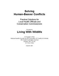 Solving Human-Beaver Conflicts