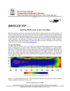 The University of Georgia  Cooperative Extension Service College of Agricultural and Environmental Sciences / Athens, GeorgiaMAY 2007