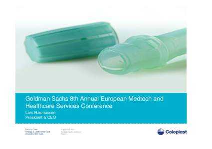 Microsoft PowerPointGoldman Sachs 8th Annual European Medtech and Healthcare Services Conference.pptx