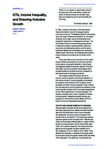 Digital divide / Development / Digital media / Information and communication technologies for development / National Telecommunications and Information Administration / Information and communications technology / Economic inequality / MHealth / Income distribution / Technology / Communication / Information technology