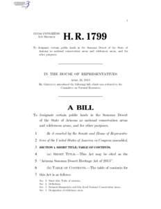 I  113TH CONGRESS 1ST SESSION  H. R. 1799