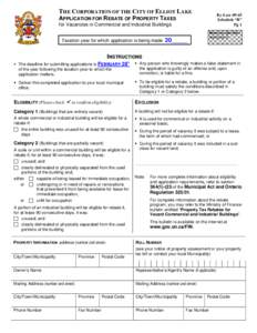 Microsoft Word - Application for Commercial & Industrial Vacancy Rebates.DOC