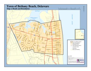 Map 2. Roads and Boundaries