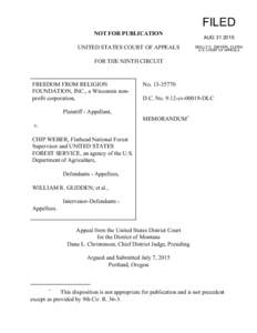 FILED NOT FOR PUBLICATION UNITED STATES COURT OF APPEALS AUGMOLLY C. DWYER, CLERK