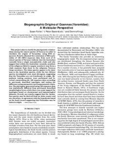 MOLECULAR PHYLOGENETICS AND EVOLUTION  Vol. 9, No. 2, April, pp. 294–307, 1998