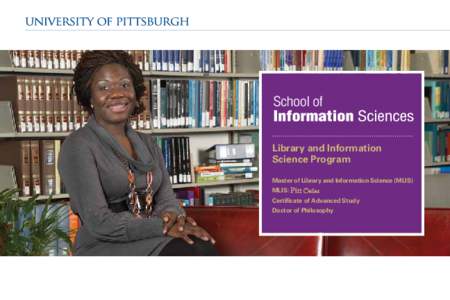 Library and Information Science Program Master of Library and Information Science (MLIS) MLIS: Pitt  Online