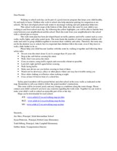 Microsoft Word - safe walk route letter to parents.doc