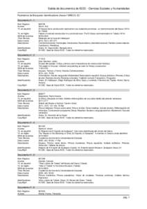 Salida de documentos de ISOC - Ciencias Sociales y Humanidades Parámetros de Búsqueda: Identificadores (frase)=''GRECO, EL'' Documento nº.: 1 Núm Registro Autores Tít. en español