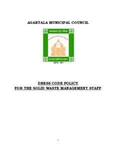 Microsoft Word - DRESS CODE POLICY FOR THE SOLID WASTE MANAGEMENT STAFF OF …