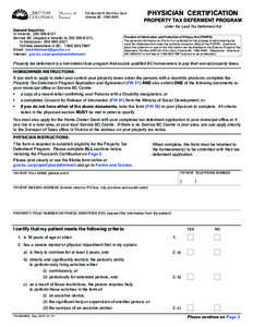 PO Box 9475 Stn Prov Govt Victoria BC V8W 9W6 General Inquiries: In Victoria: [removed]Service BC (request a transfer to[removed]):