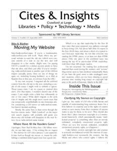 Cites & Insights: Crawford at Large