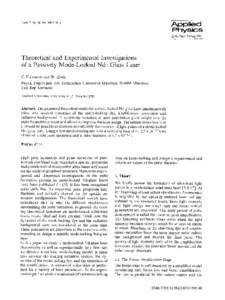 Appl. Phys. 24, [removed]Applied Physics 9 Springer-Verlag 1981