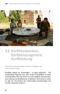   Konfliktprävention, Konfliktmanagement, Konfliktlösung  conflict 12	 Konfliktprävention, Konflikt­management,