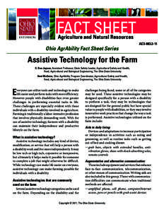 Assistive Technology for the Farm