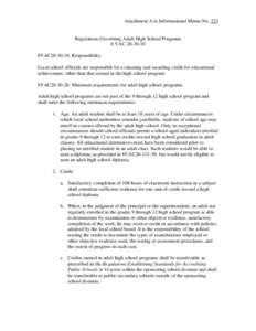 Microsoft Word - Regulations Governing Adult High School Programs.doc
