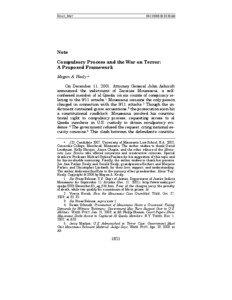 Compulsory Process Clause / Sixth Amendment to the United States Constitution / Incorporation of the Bill of Rights / United States v. Valenzuela-Bernal / Confrontation Clause / Right to counsel / Brady v. Maryland / Zacarias Moussaoui / Citation signal / United States Constitution / Law / United States constitutional criminal procedure