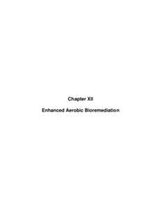 How to Evaluate Alternative Cleanup Technologies for Underground Storage Tank Sites - A Guide for Corrective Action Plan Reviewers, Chapter 12, Enhanced Aerobic Bioremediation