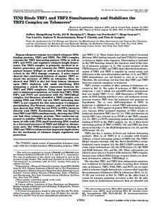 THE JOURNAL OF BIOLOGICAL CHEMISTRY © 2004 by The American Society for Biochemistry and Molecular Biology, Inc. Vol. 279, No. 45, Issue of November 5, pp[removed] –47271, 2004 Printed in U.S.A.