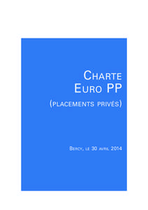Charte Euro PP (placements Bercy,