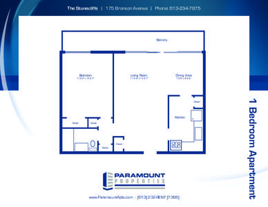 The Stonecliffe | 175 Bronson Avenue | Phone: Balcony Bedroom