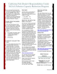 Microsoft Word - Pacific Groundfish - Handout - California February 2014