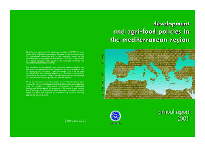 annual report[removed]CIHEAM development and agri-food policies in