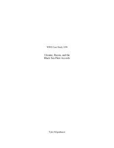 Ukrainian studies / Ukraine / Black Sea Fleet / Sevastopol / Ukrainian Navy / Crimea / Leonid Kravchuk / Yalta / Russian Navy / Europe / Black Sea / Russia–Ukraine relations