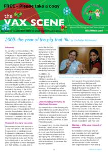 FREE - Please take a copy  the VAX SCENE Contact us onor email 
