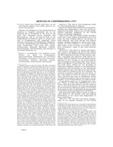 Articles of Confederation / Federalism in the United States / Pennsylvania in the American Revolution / York /  Pennsylvania / Article One of the United States Constitution / James Madison / An Act further to protect the commerce of the United States / Constitution of the Federated States of Micronesia / Law / Government / History of the United States