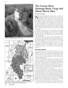 The Genesee River Drainage Basin, Gorge and Mount Morris Dam