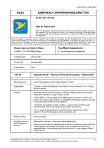 EASA Form[removed]AD Template