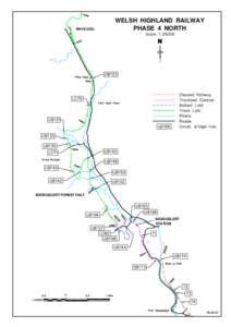 RHYD DDU  WELSH HIGHLAND RAILWAY PHASE 4 NORTH  BEDDGELERT FOREST HALT