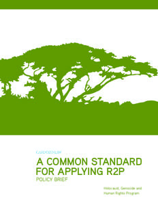 R2P_Standards_Policy_Letter.indd