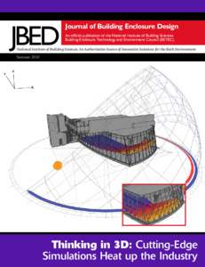 JBeD  Journal of Building Enclosure Design An official publication of the National Institute of Building Sciences Building Enclosure Technology and Environment Council (BETEC)